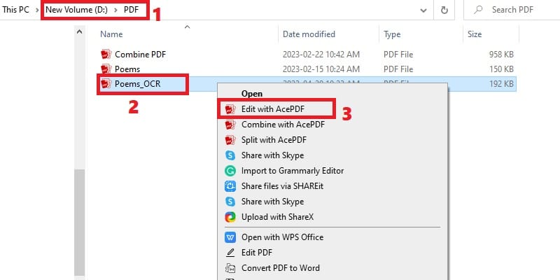 open and edit your pdf