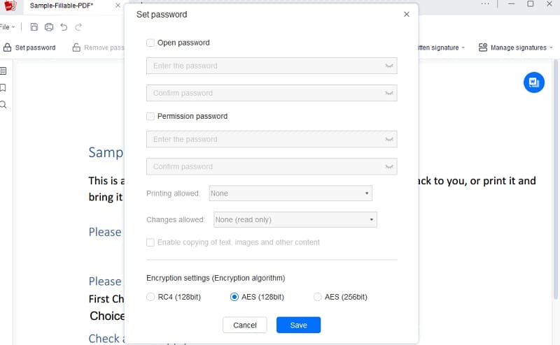 add password to pdf