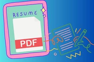 edit pdf resume