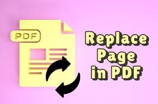 replace page in pdf