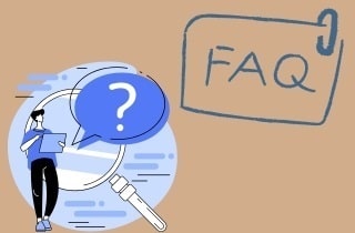 faq displayed image